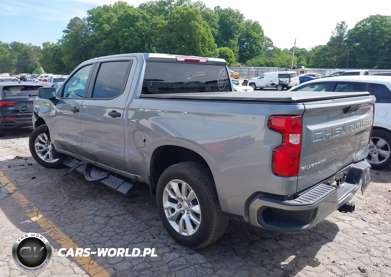 2024 Chevrolet Silverado 1500 2Wd Short Bed Custom VIN:1GCPABEK8RZ226538 - 3