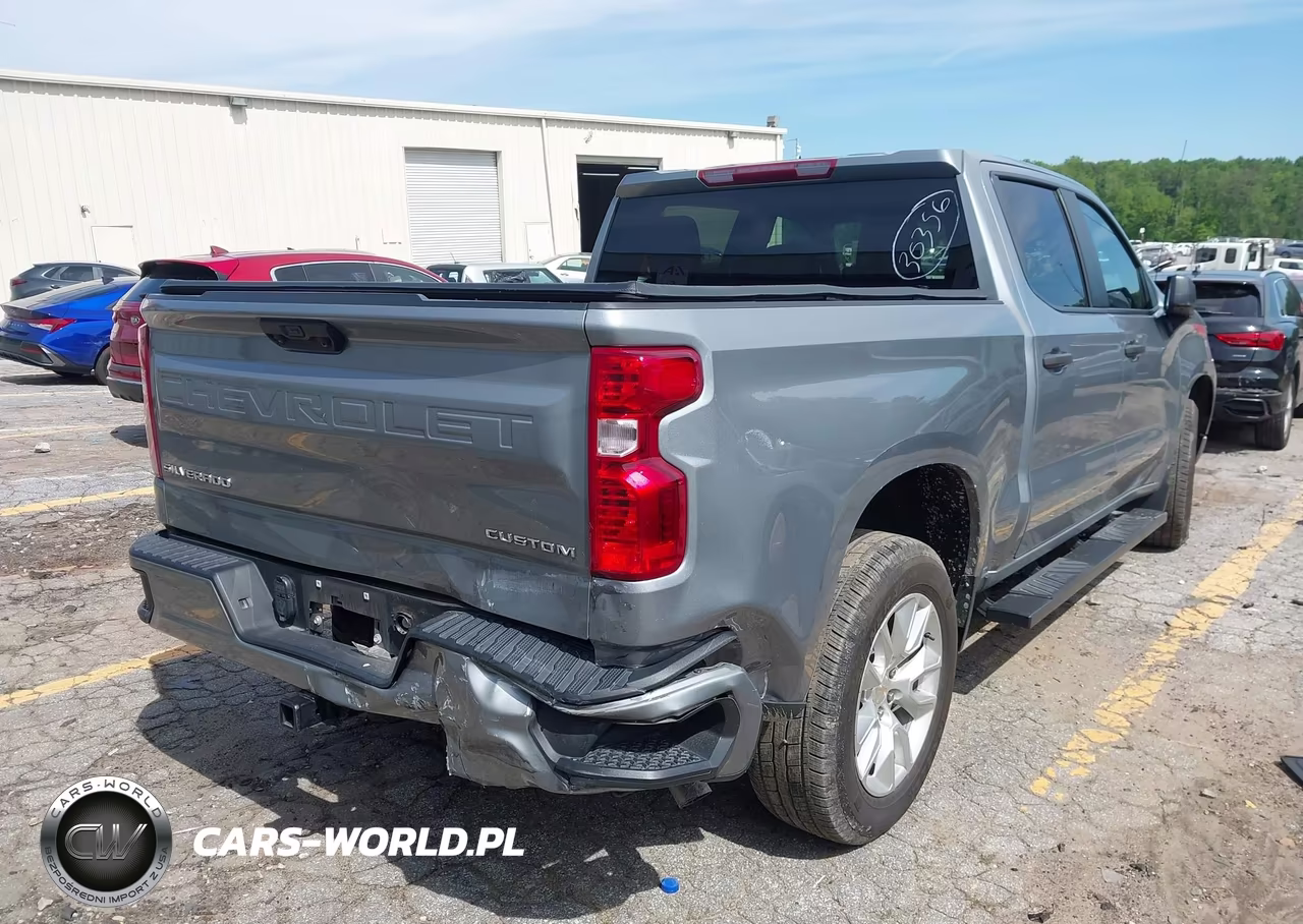 2024 Chevrolet Silverado 1500 2Wd Short Bed Custom VIN:1GCPABEK8RZ226538 - 4