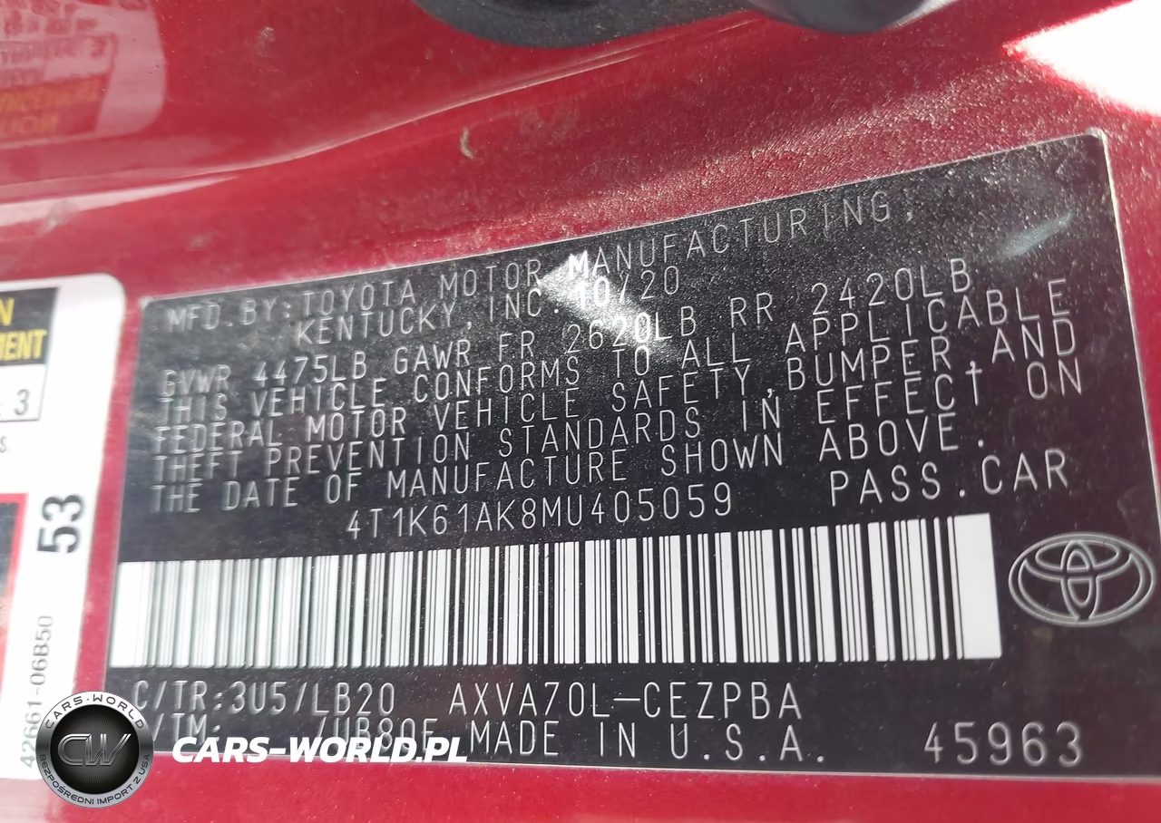 2021 Toyota Camry Xse VIN:4T1K61AK8MU405059 - 9