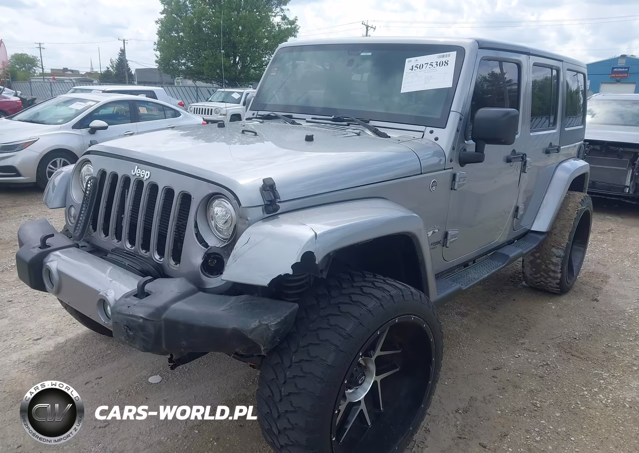 2018 Jeep Wrangler Jk Unlimited Sahara 4X4 VIN:1C4BJWEG5JL808715 - 2