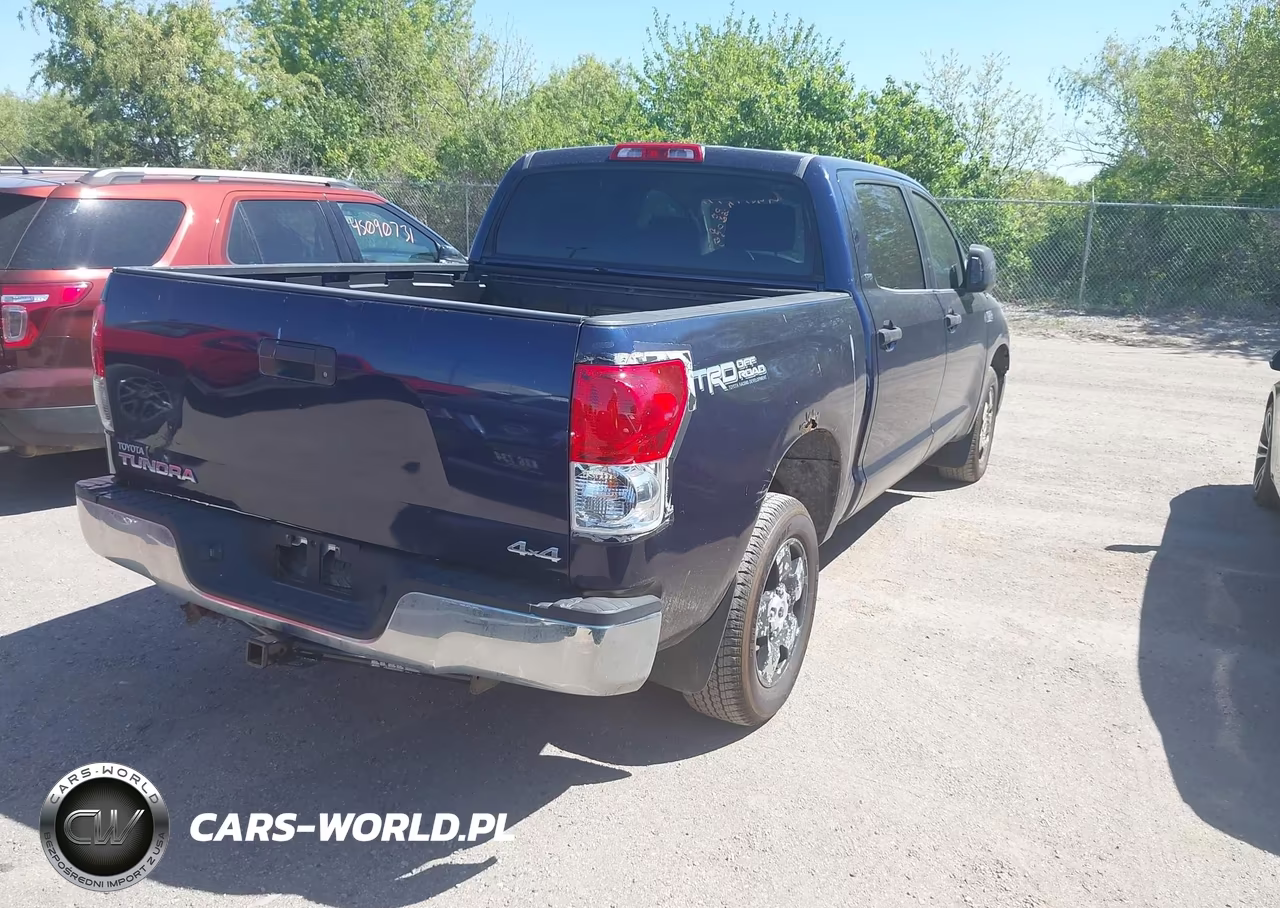 2007 Toyota Tundra Sr5 5.7L V8 VIN:5TBDV54187S462017 - 4