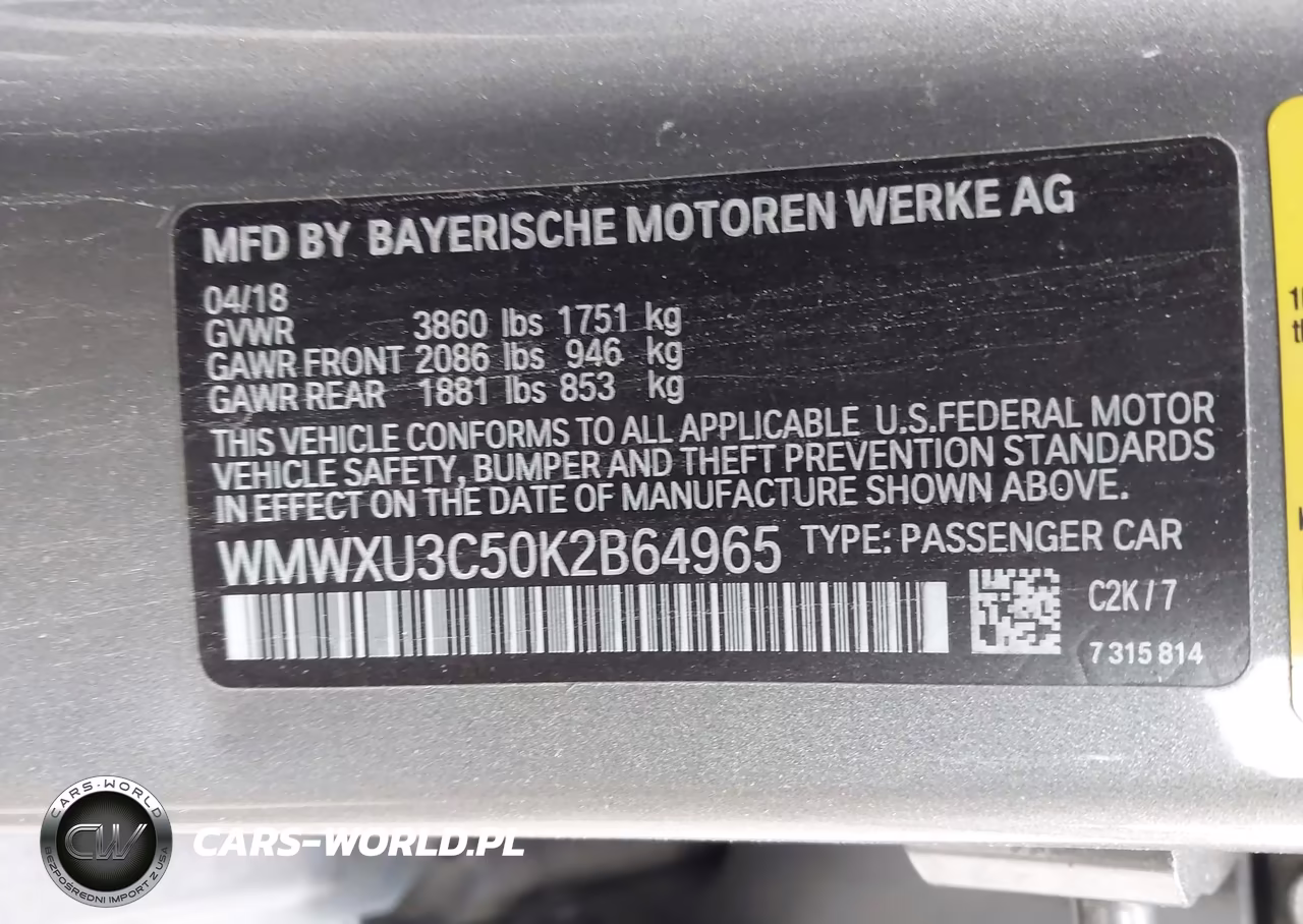 2019 Mini Hardtop Cooper S VIN:WMWXU3C50K2B64965 - 9