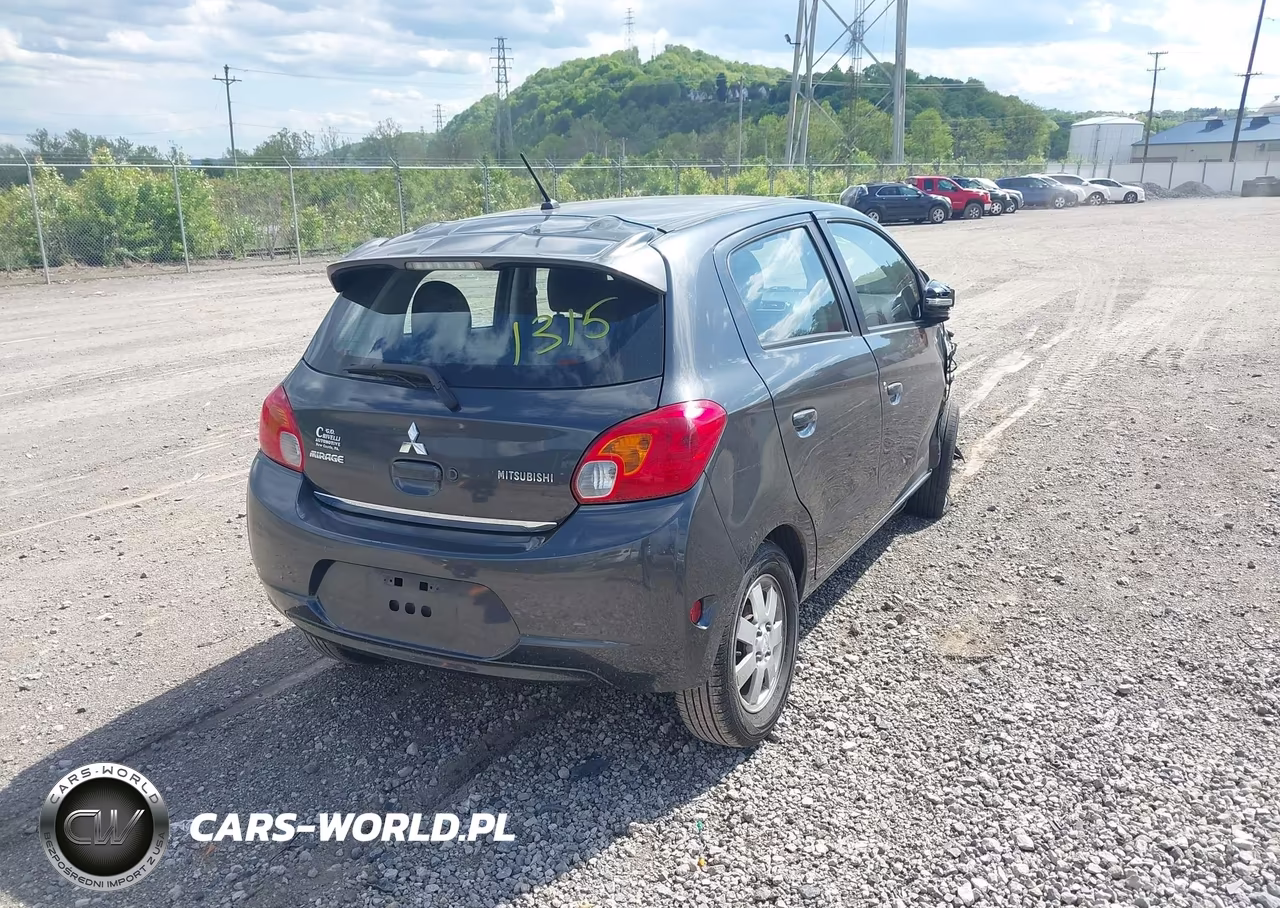 2015 Mitsubishi Mirage Es VIN:ML32A4HJ7FH001315 - 4