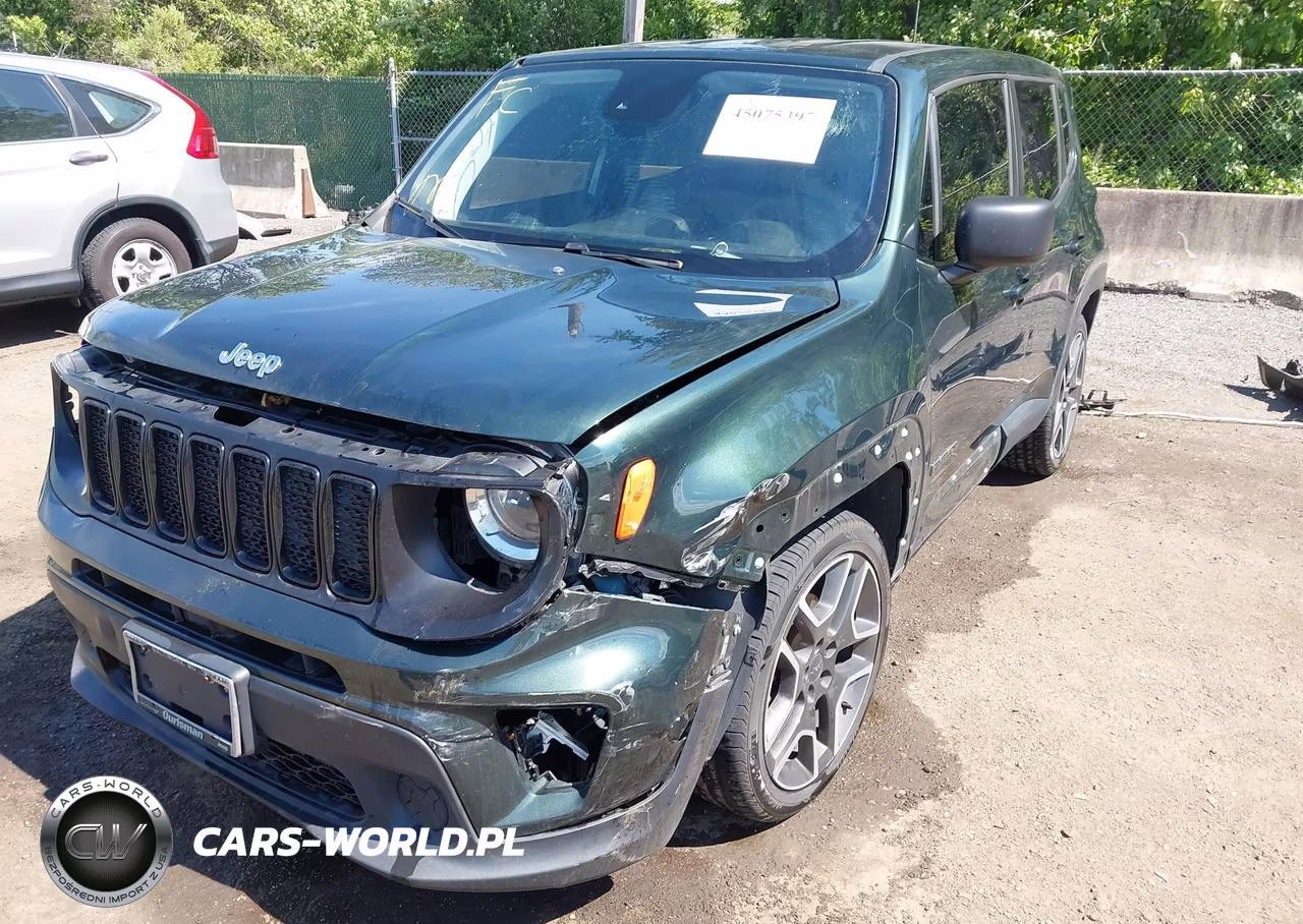 2021 Jeep Renegade Jeepster Fwd VIN:ZACNJCAB9MPM21538 - 2
