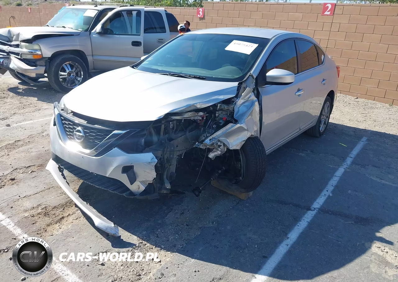 2016 Nissan Sentra S VIN:3N1AB7AP0GY313751 - 2