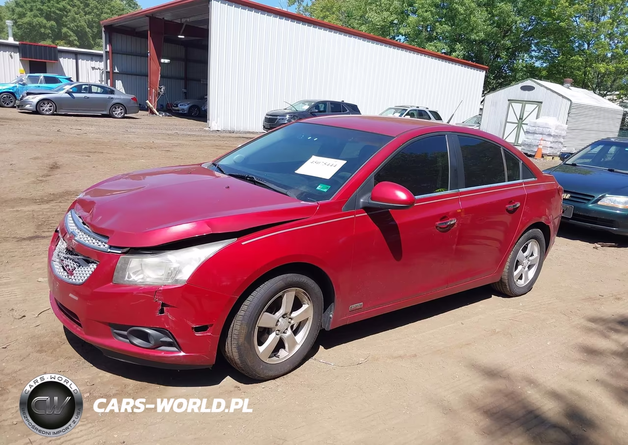 2012 Chevrolet Cruze 1Lt VIN:1G1PF5SC4C7126707 - 2