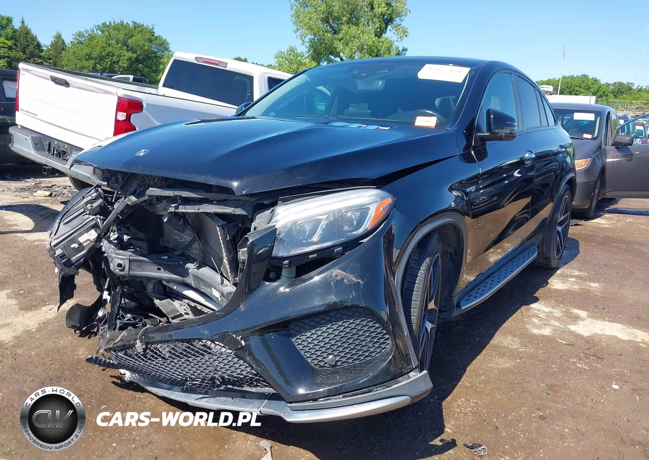 2018 Mercedes-Benz Amg Gle 43 Coupe 4Matic VIN:4JGED6EB4JA116607 - 2
