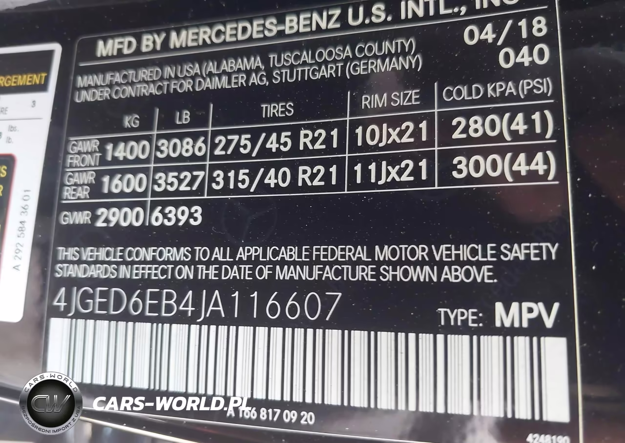 2018 Mercedes-Benz Amg Gle 43 Coupe 4Matic VIN:4JGED6EB4JA116607 - 9