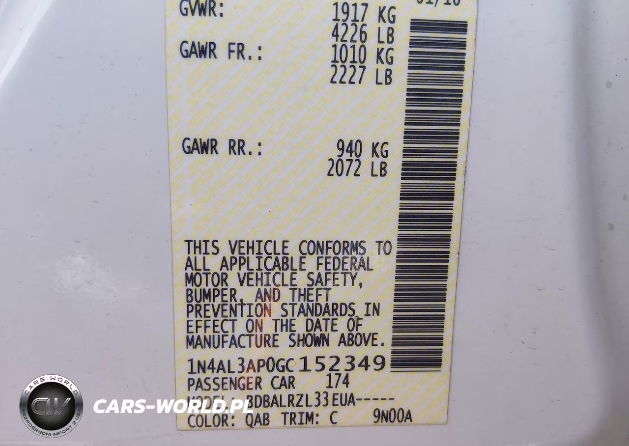 2016 Nissan Altima 2.5-2.5 S-2.5 Sl-2.5 Sr-2.5 Sv VIN:1N4AL3AP0GC152349 - 9