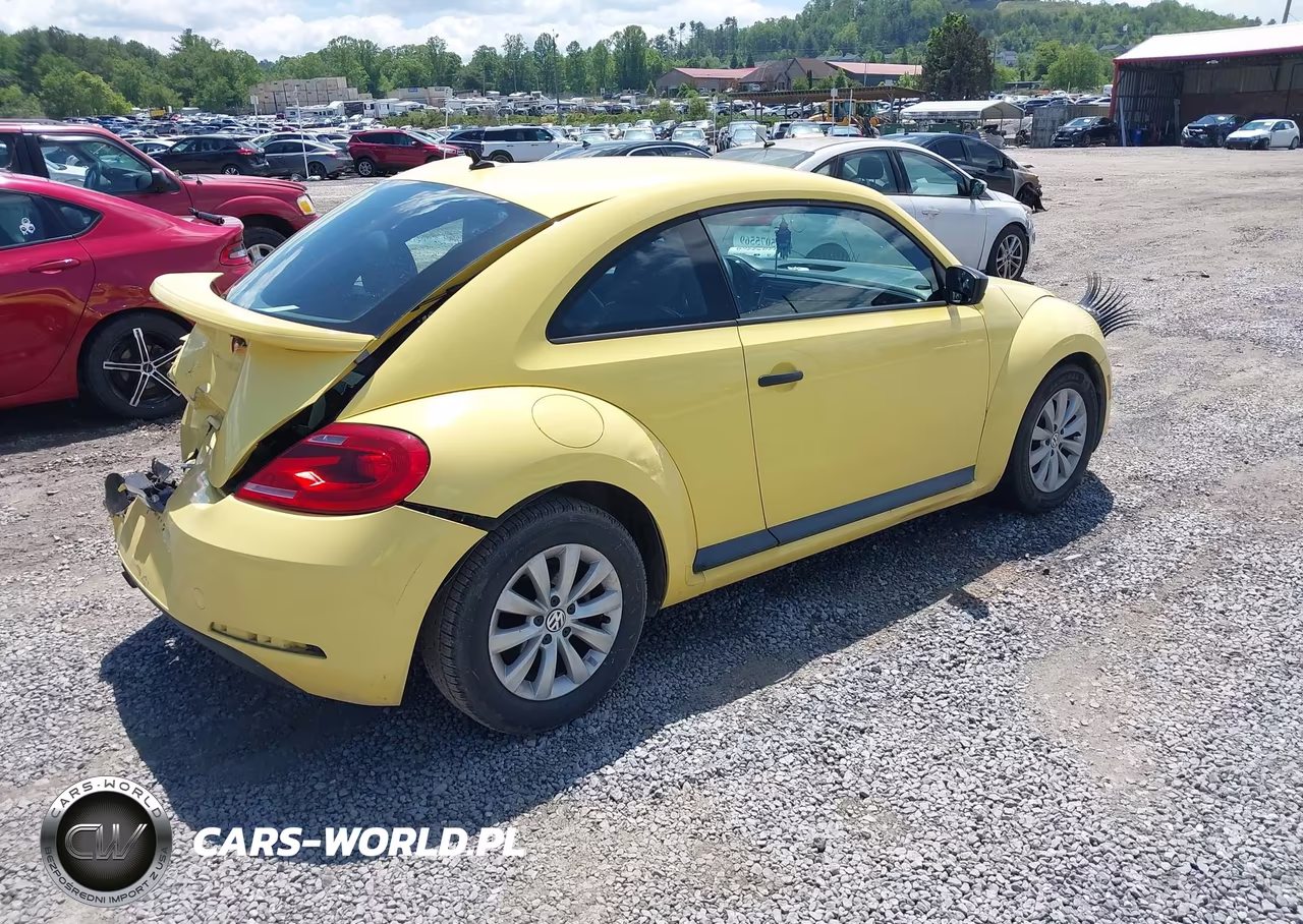 2015 Volkswagen Beetle 1.8T Fleet Edition VIN:3VWF17AT8FM655227 - 4
