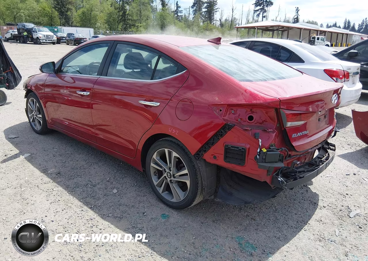 2017 Hyundai Elantra Limited VIN:KMHD84LF2HU359559 - 3