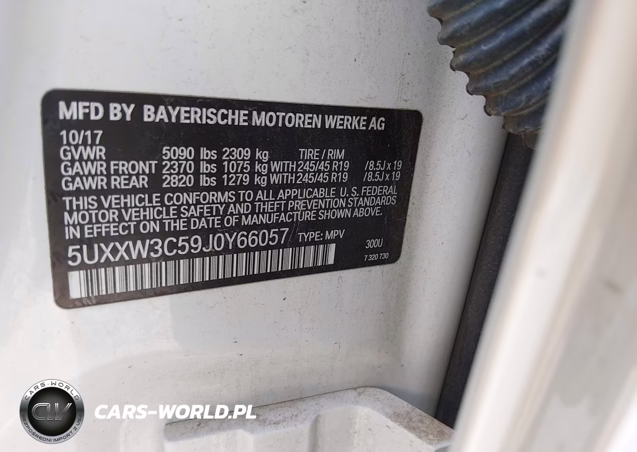 2018 BMW X4 xDrive28I VIN:5UXXW3C59J0Y66057 - 9