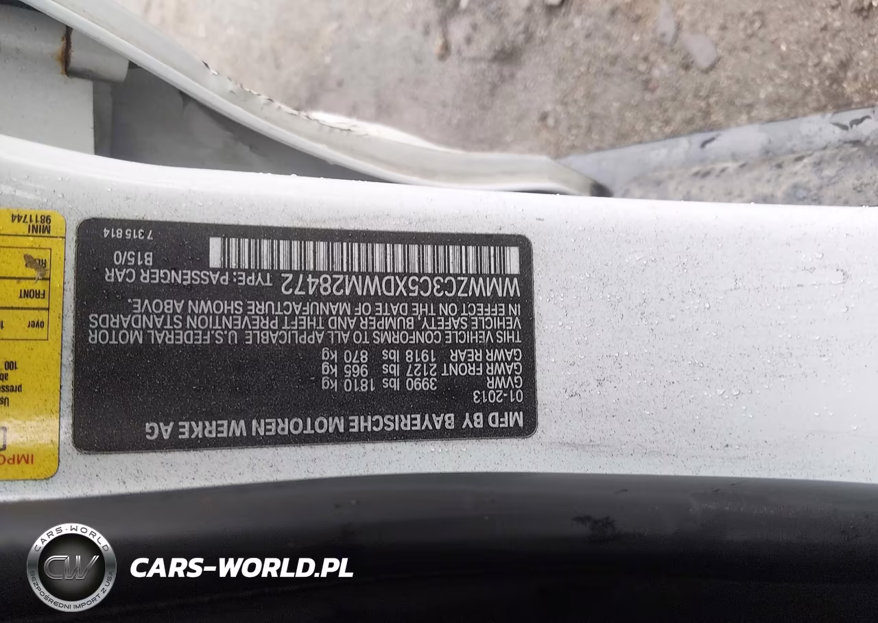 2013 Mini Countryman Cooper S VIN:WMWZC3C5XDWM28472 - 9