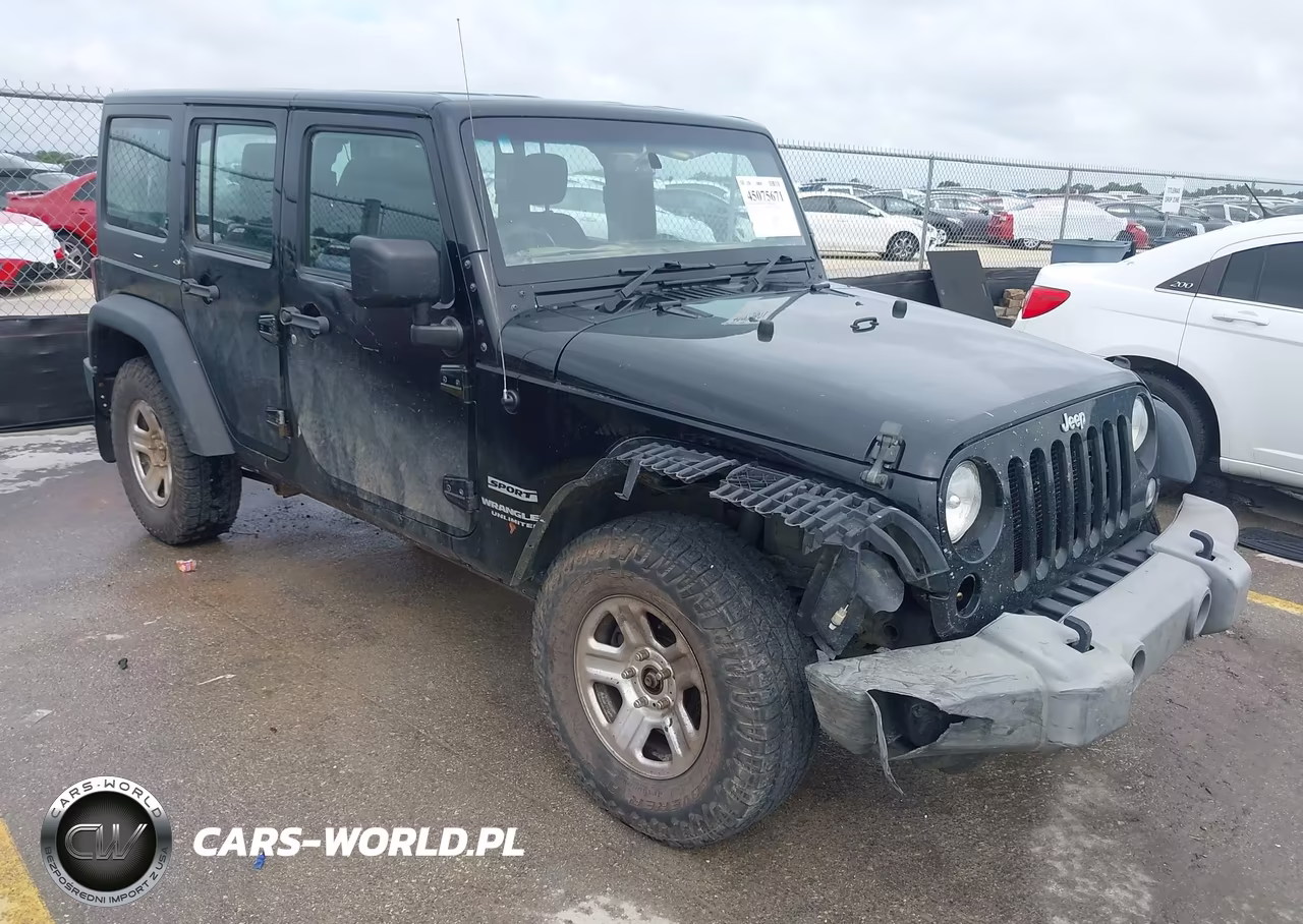 2016 Jeep Wrangler Unlimited Sport Rhd – zdjęcie 1 z 16