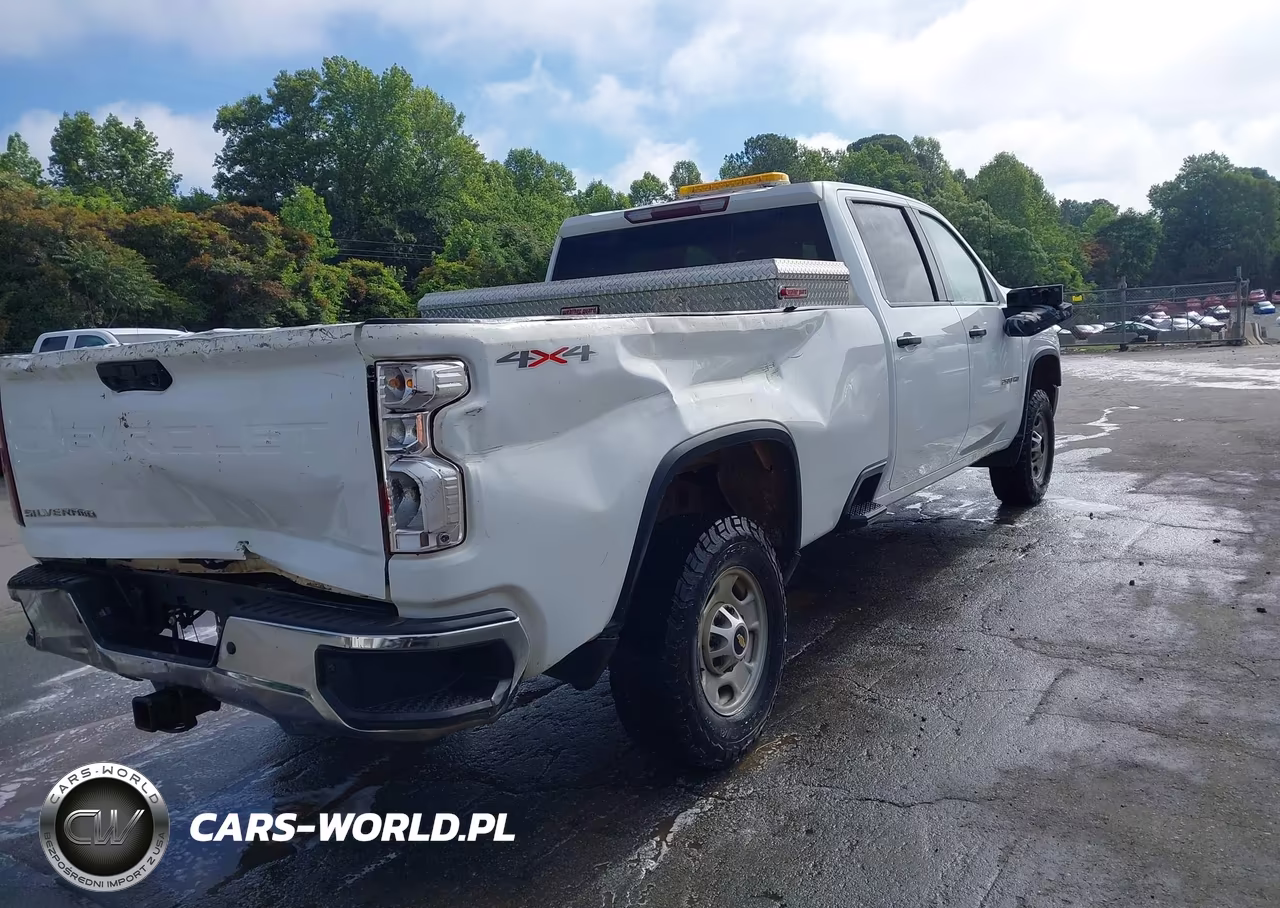 2021 Chevrolet Silverado 2500Hd 4Wd Long Bed Wt VIN:1GC4YLE7XMF166305 - 4