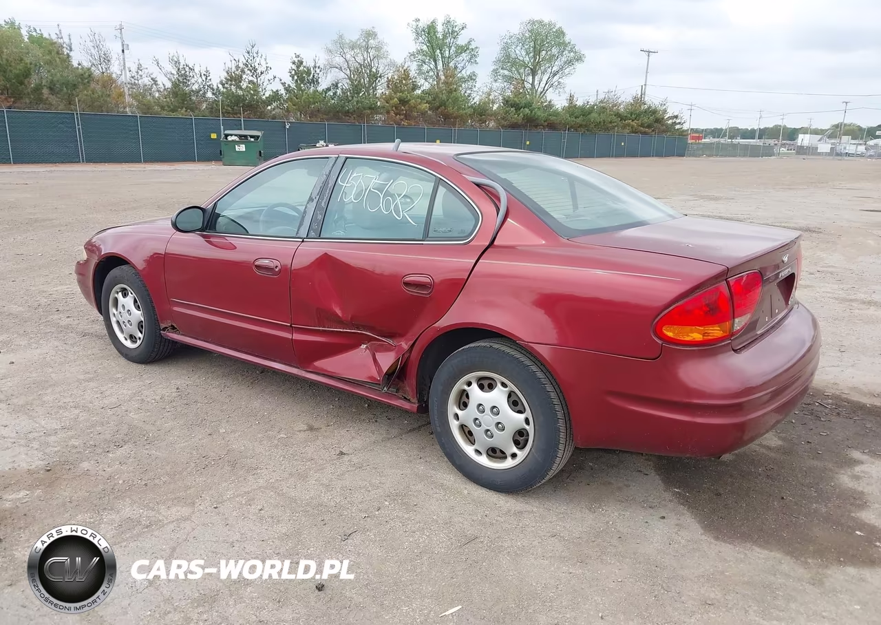 2002 Oldsmobile Alero Gx VIN:1G3NK52F12C194604 - 3