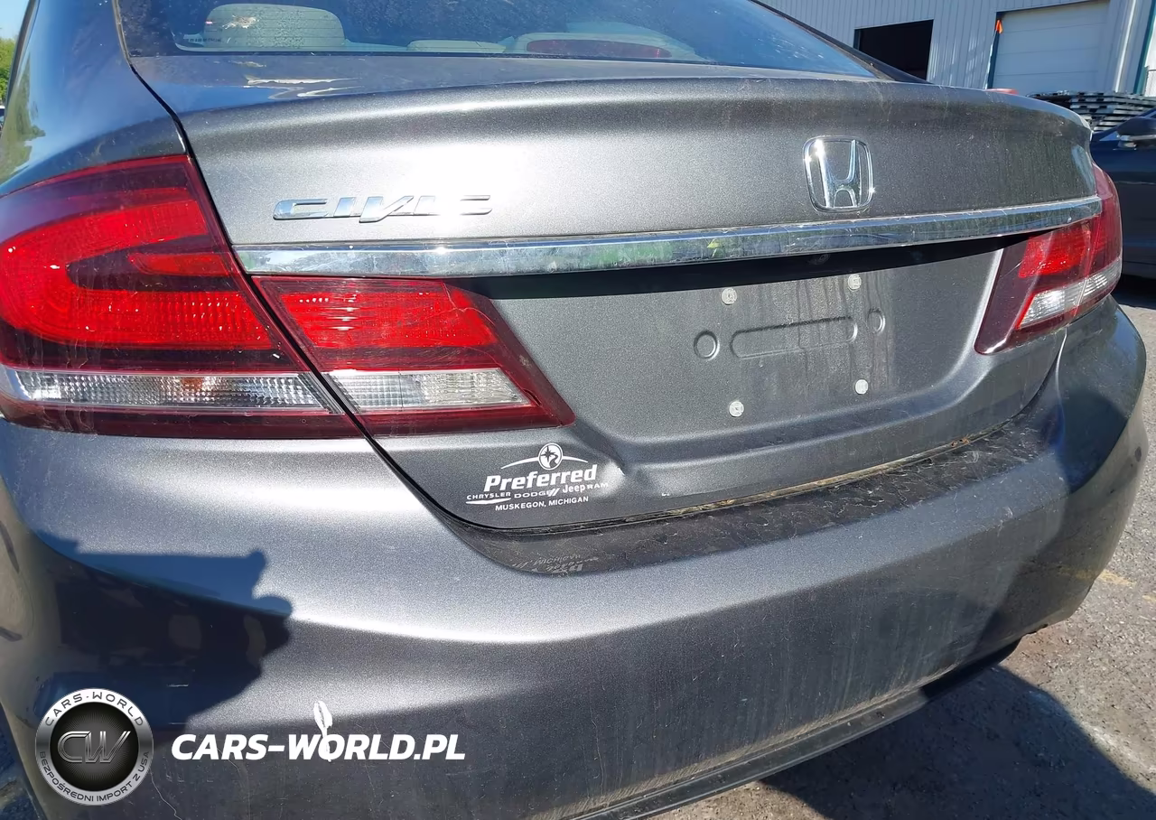 2013 Honda Civic Lx VIN:19XFB2F54DE090155 - 12