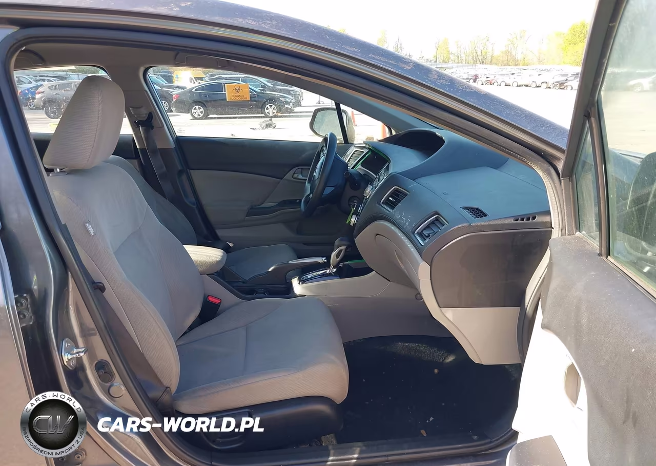 2013 Honda Civic Lx VIN:19XFB2F54DE090155 - 5