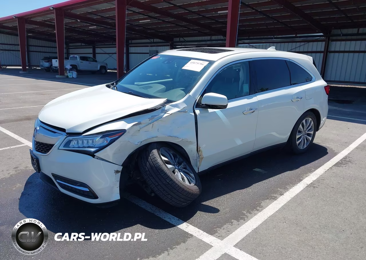 2015 Acura Mdx Technology Package VIN:5FRYD4H43FB018779 - 2