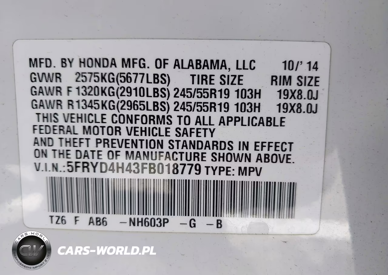 2015 Acura Mdx Technology Package VIN:5FRYD4H43FB018779 - 9