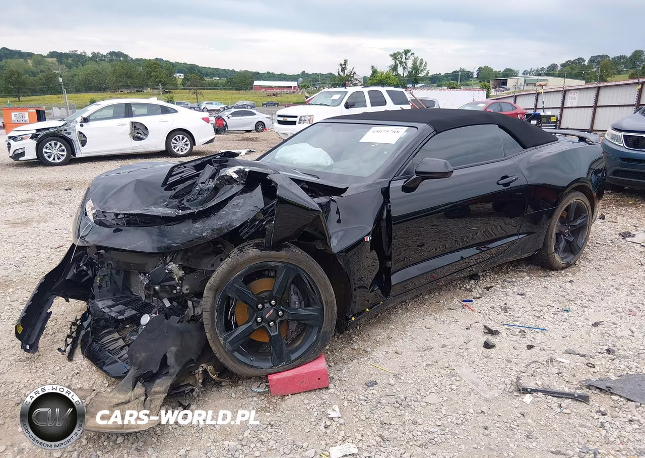 2018 Chevrolet Camaro 2Ss VIN:1G1FH3D70J0104963 - 2