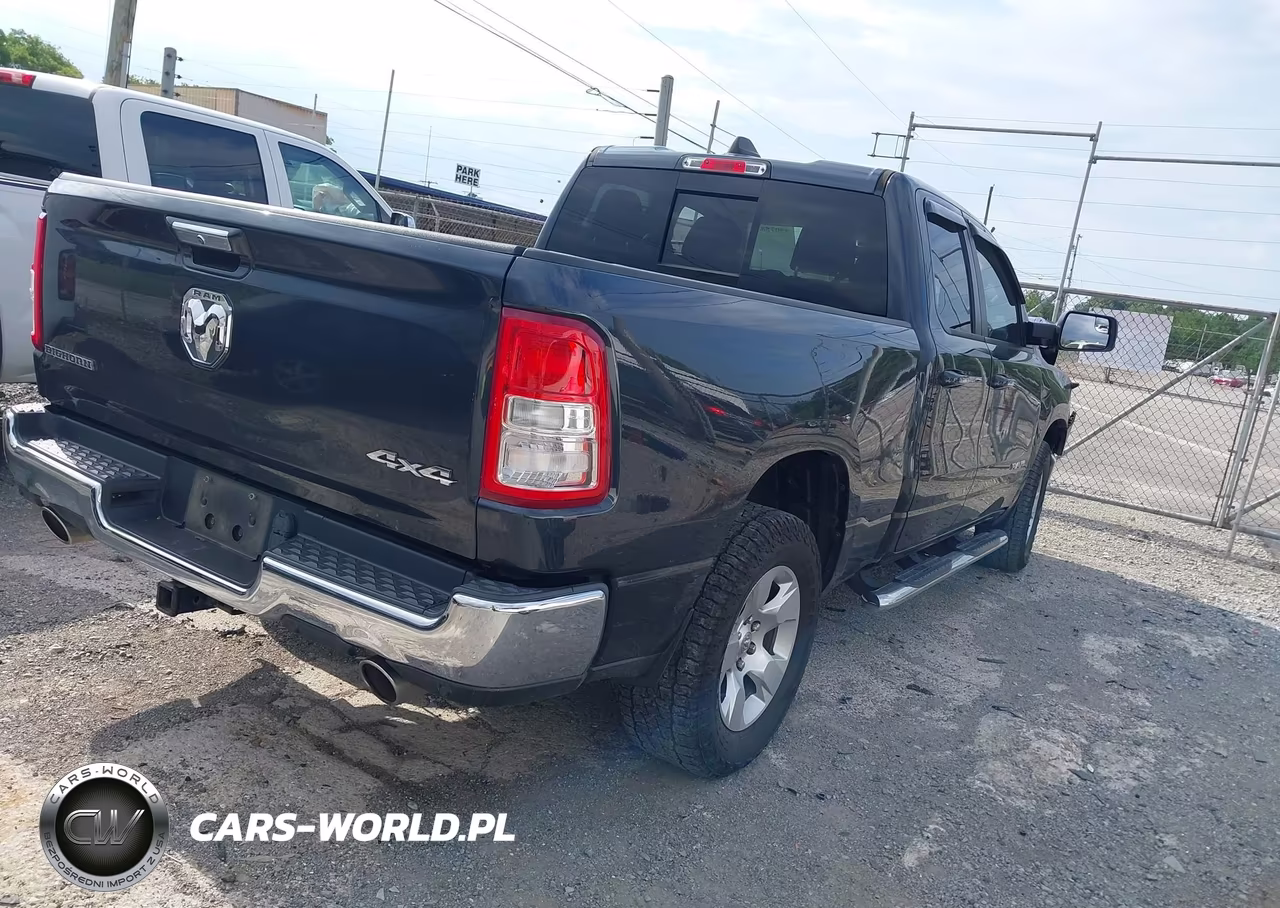 2019 Ram 1500 Big Horn-Lone Star 4X4 6'4 Box VIN:1C6SRFBT9KN764273 - 4