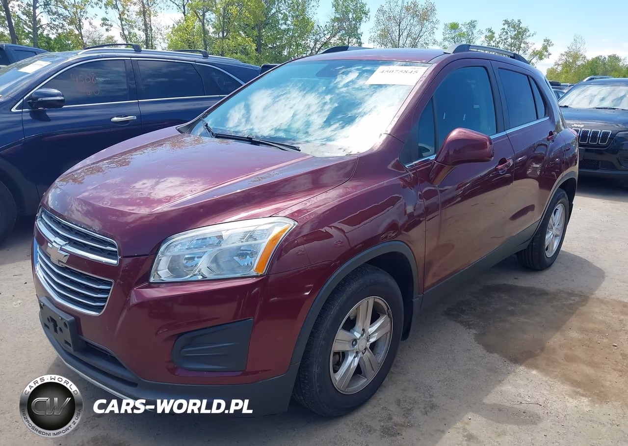 2016 Chevrolet Trax Lt VIN:3GNCJLSB8GL248270 - 2
