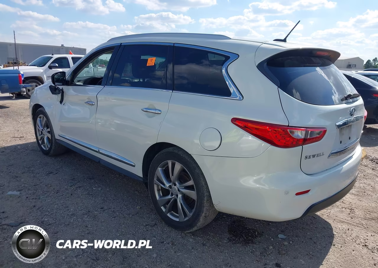 2013 Infiniti Jx35 VIN:5N1AL0MM7DC331179 - 3