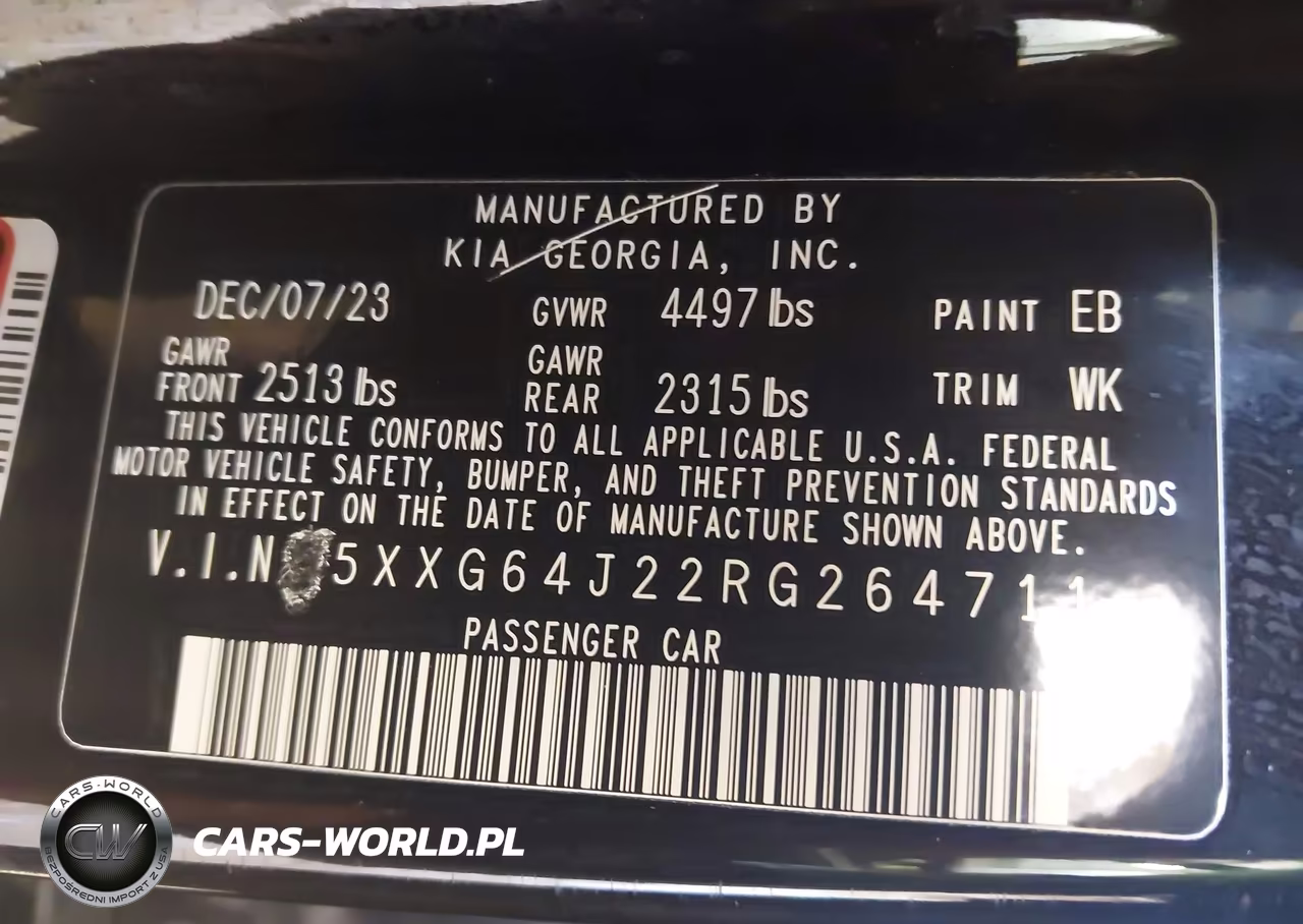 2024 Kia K5 Gt-Line VIN:5XXG64J22RG264711 - 9