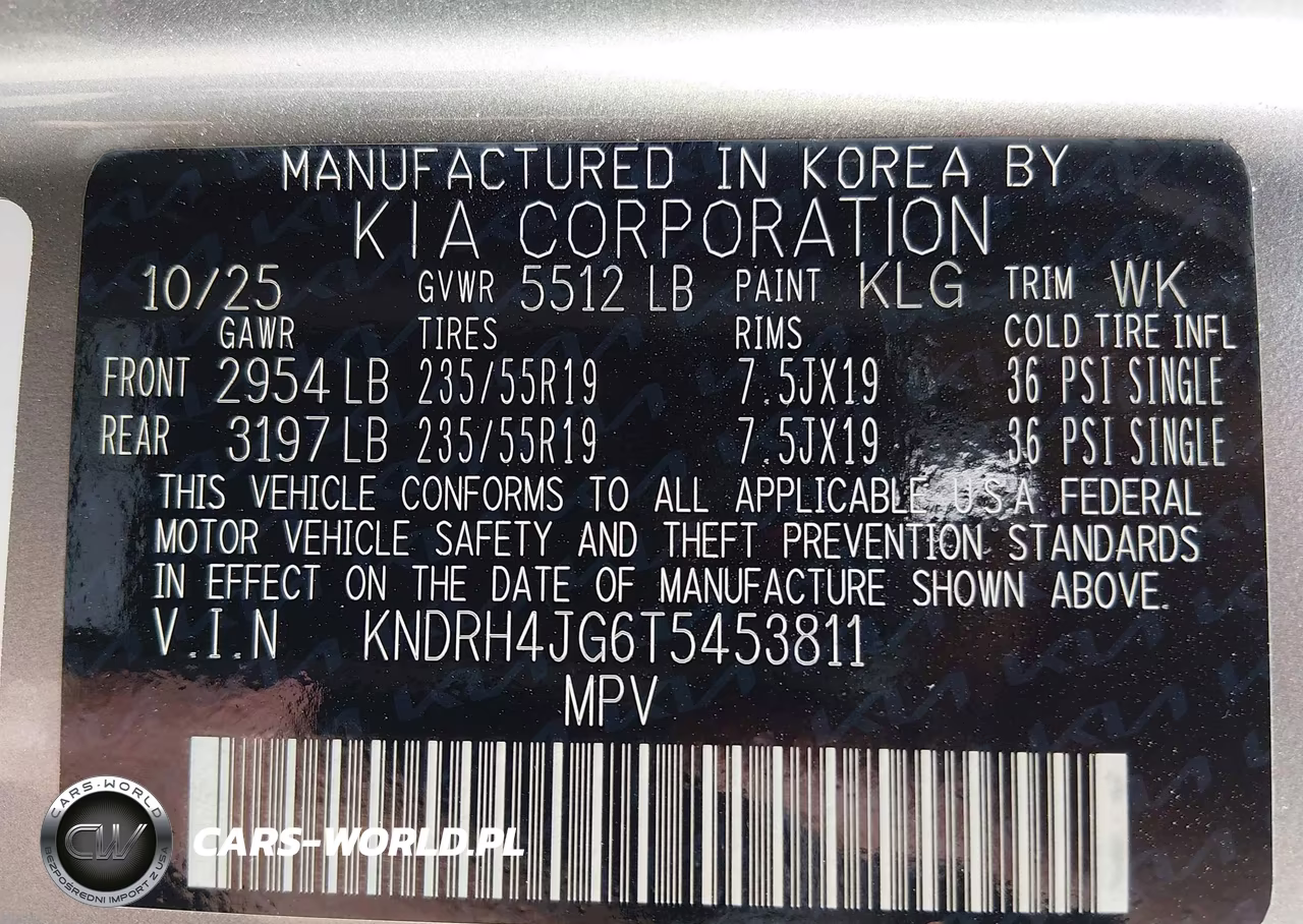 2026 Kia Sorento Hybrid Ex VIN:KNDRH4JG6T5453811 - 9