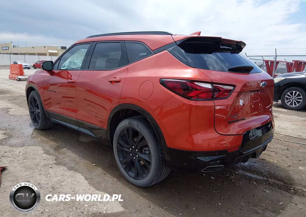 2021 Chevrolet Blazer Awd Rs VIN:3GNKBKRS0MS542143 - 3