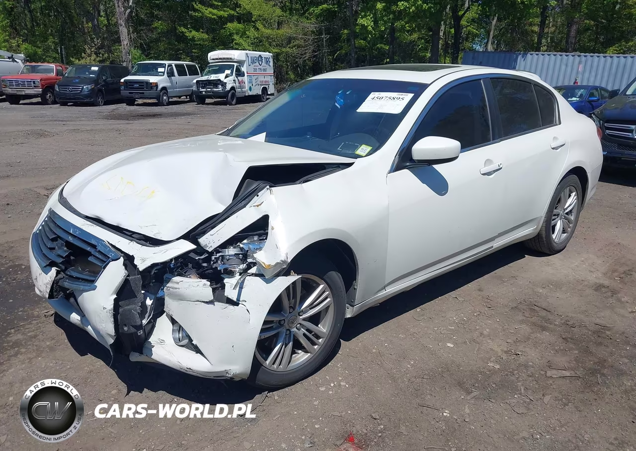2013 Infiniti G37X VIN:JN1CV6AR4DM353387 - 2