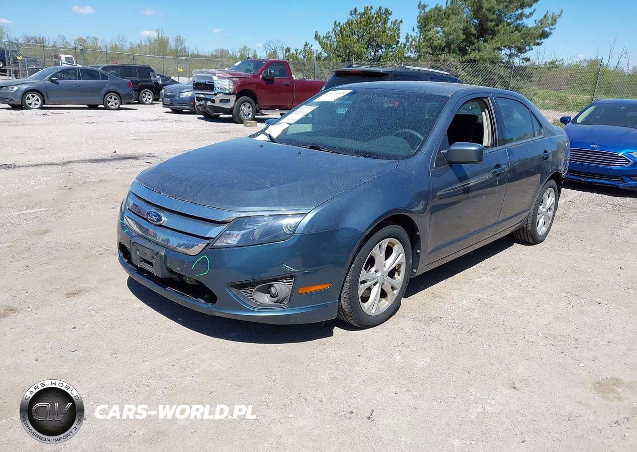 2012 Ford Fusion Se VIN:3FAHP0HA4CR325868 - 2