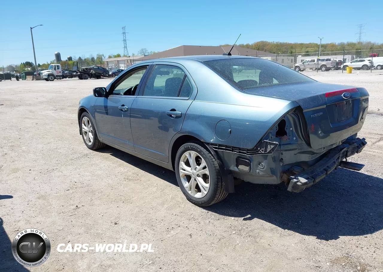 2012 Ford Fusion Se VIN:3FAHP0HA4CR325868 - 3