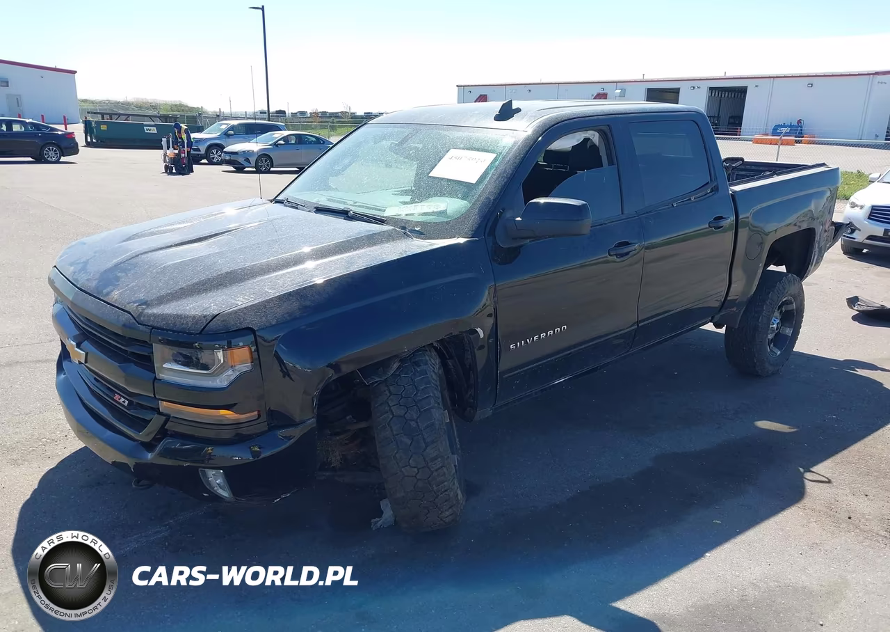 2017 Chevrolet Silverado 1500 2Lt VIN:3GCUKREC3HG328166 - 2