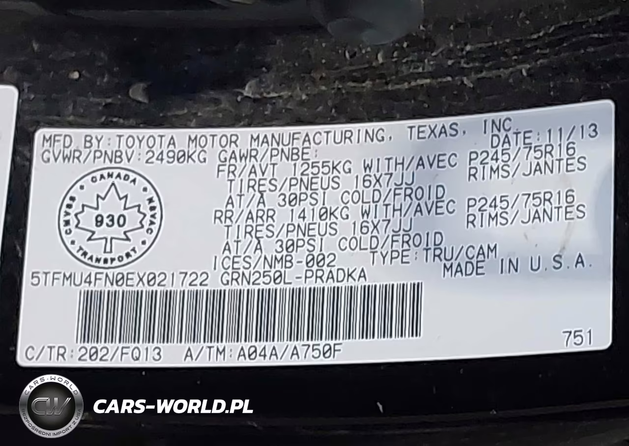 2014 Toyota Tacoma V6 VIN:5TFMU4FN0EX021722 - 9