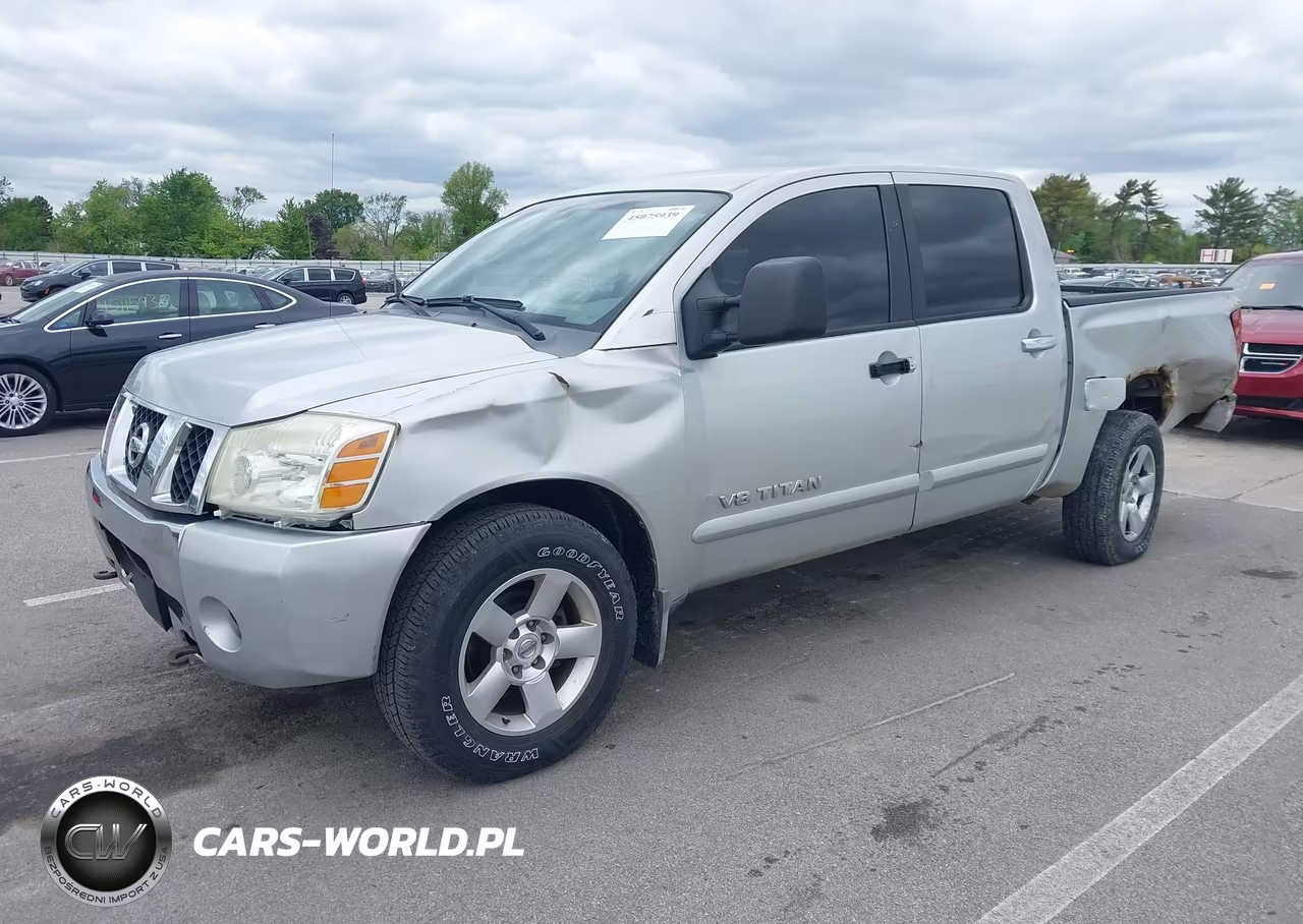 2006 Nissan Titan Se VIN:1N6BA07B66N540748 - 2