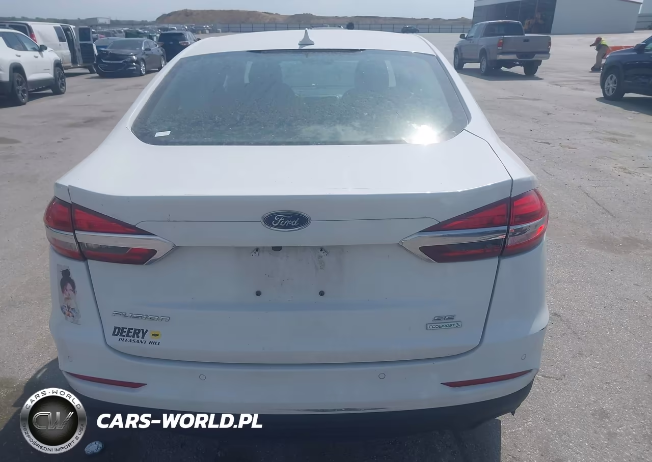 2019 Ford Fusion Se VIN:3FA6P0HD4KR148822 - 16