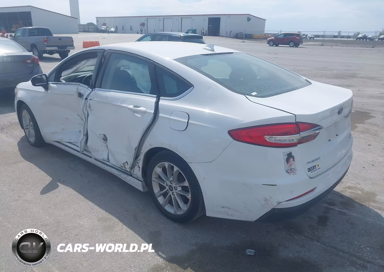 2019 Ford Fusion Se VIN:3FA6P0HD4KR148822 - 3
