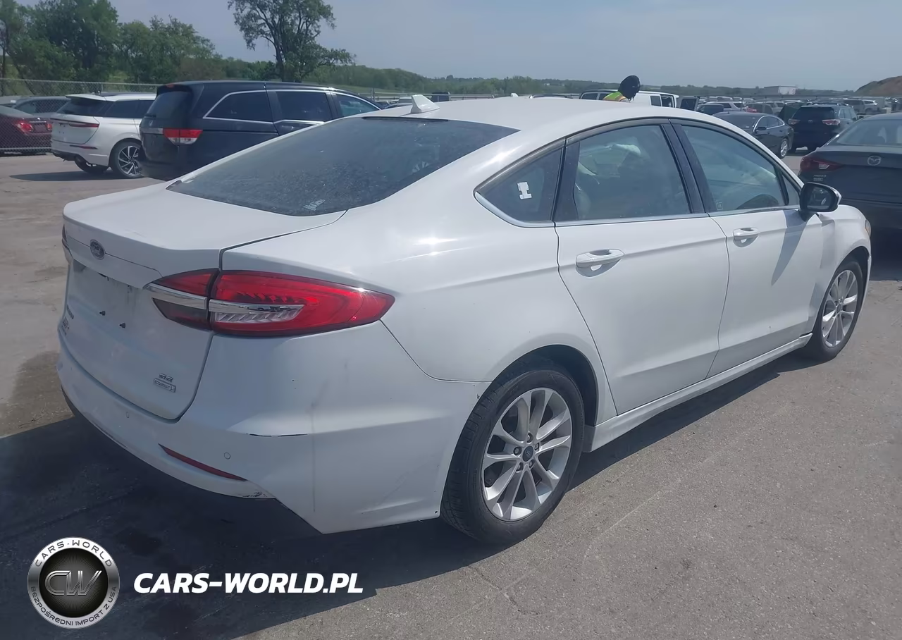 2019 Ford Fusion Se VIN:3FA6P0HD4KR148822 - 4