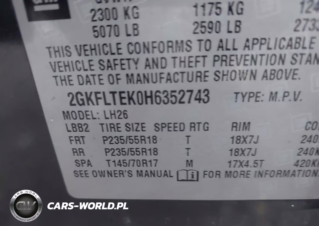 2017 GMC Terrain Sle-2 VIN:2GKFLTEK0H6352743 - 9