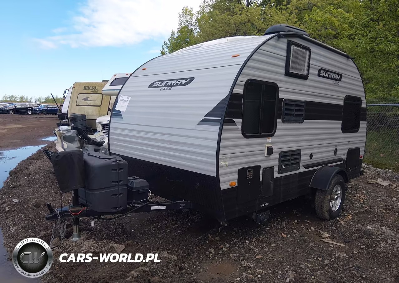 2021 Sunset Sunray Classic 149 Travel Trailer VIN:7J3S1EC16MS003269 - 2