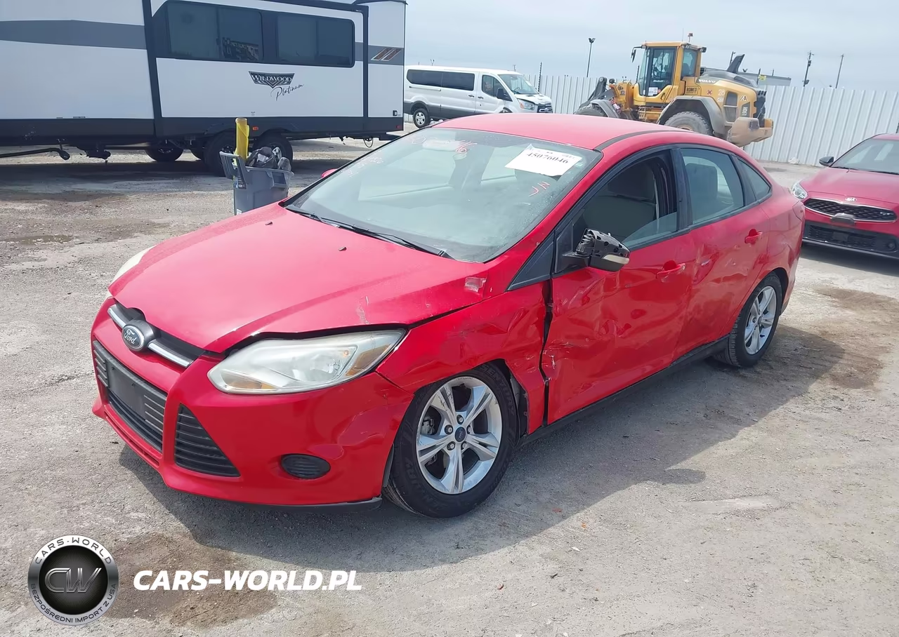 2014 Ford Focus Se VIN:1FADP3F26EL340742 - 2