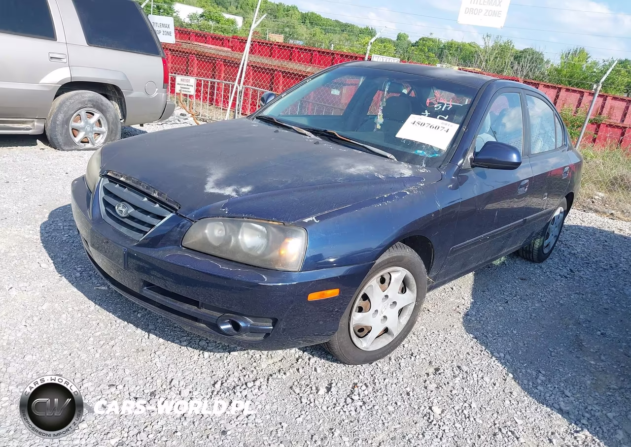 2005 Hyundai Elantra Gls-Gt VIN:KMHDN46D05U042832 - 2