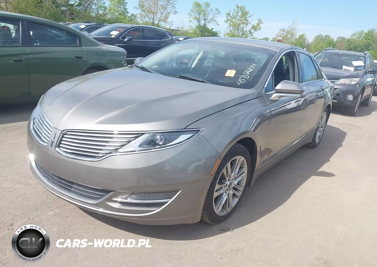 2015 Lincoln Mkz VIN:3LN6L2G92FR620418 - 2