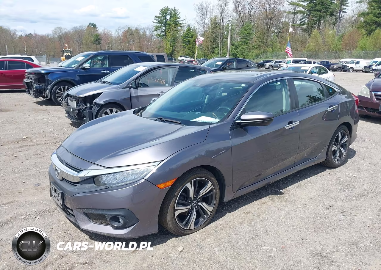 2016 Honda Civic Touring VIN:19XFC1F96GE222038 - 2