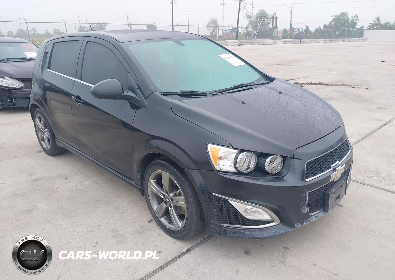 2015 Chevrolet Sonic Rs Manual
