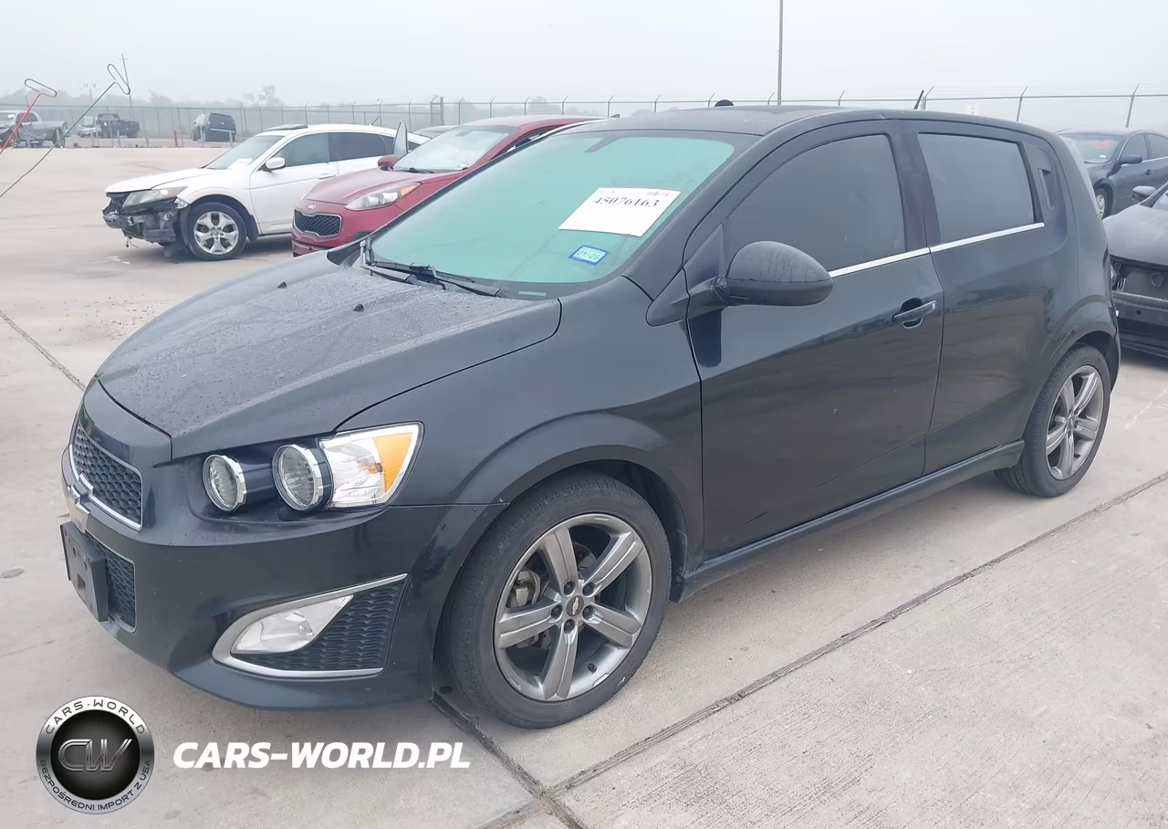 2015 Chevrolet Sonic Rs Manual VIN:1G1JH6SB6F4128123 - 2
