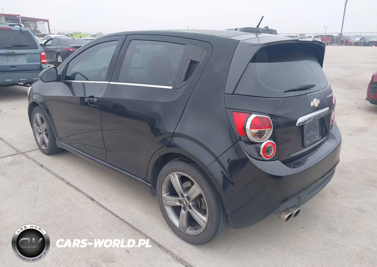 2015 Chevrolet Sonic Rs Manual VIN:1G1JH6SB6F4128123 - 3