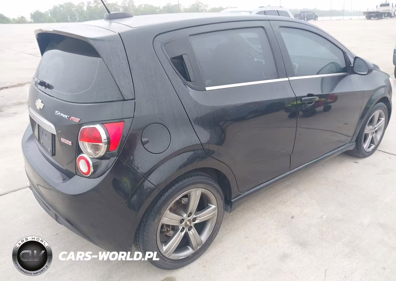 2015 Chevrolet Sonic Rs Manual VIN:1G1JH6SB6F4128123 - 4